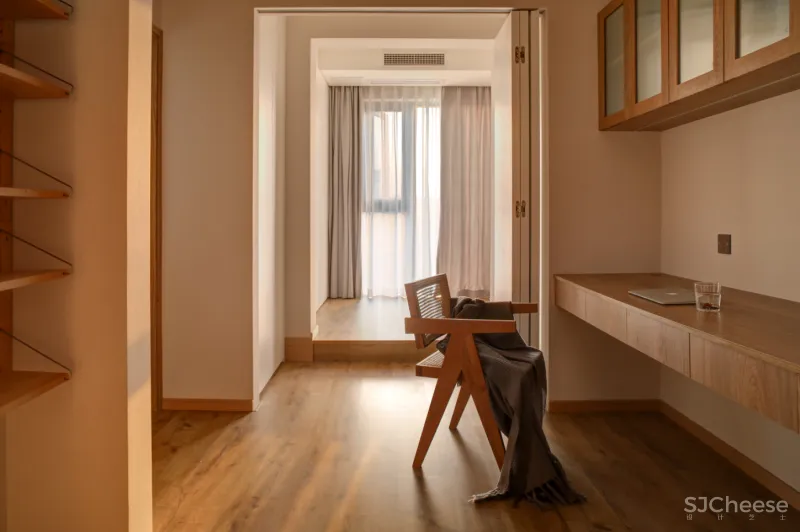 不是所有的原木风都叫MUJI,这个104㎡更耐看