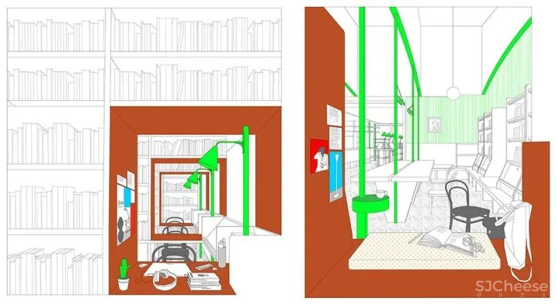 新作 回归日常阅读和诗意 普通读者书店,杭州 西涛设计工作室