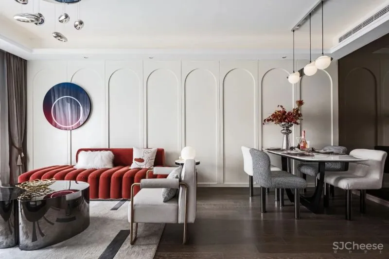 EH DESIGN 空间 缤纷生活、斑斓艺术 —— 金地金茂九峯府样板间4套