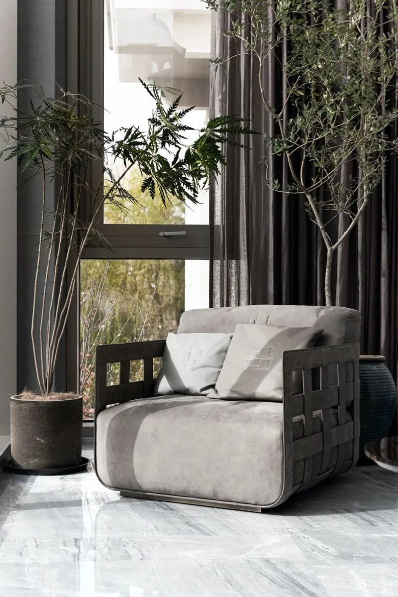 尚层设计 北京 1200㎡ 独栋隐逸大宅，自然安详的家