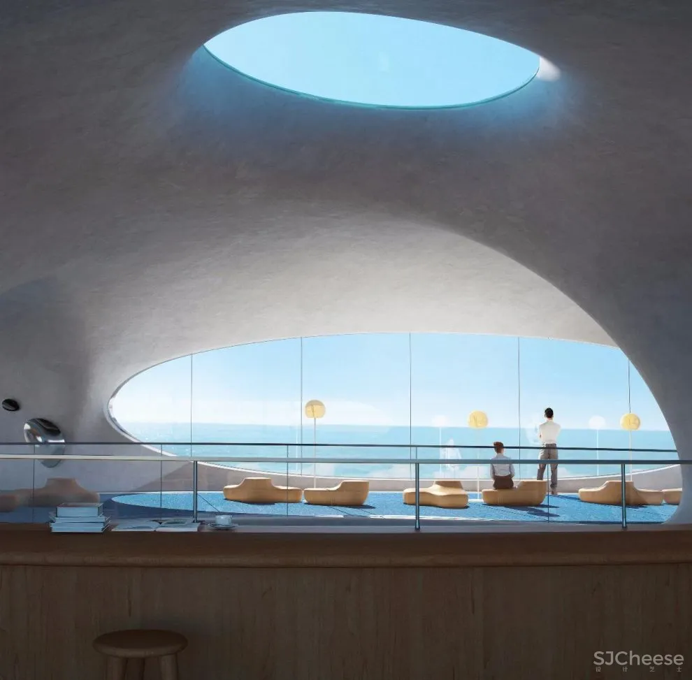 MAD Architects新作丨多维的“时空隧道”，海口云洞图书馆