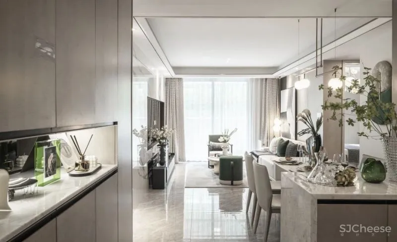 VBD·地产事业丨追影漫廊 ,晌午梦呓 — 中南·江上云起样板间