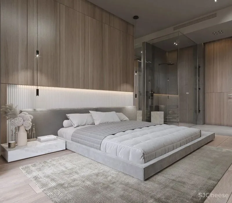 现代简约:轻中性色调,简单留白!