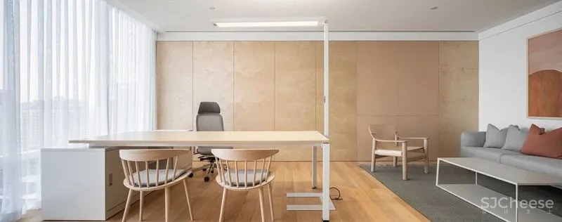 红山设计 自然延展的纯粹空间,气质十足的ECCO总部办公