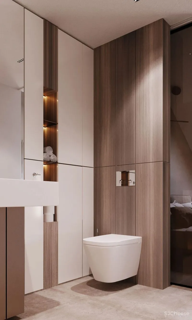 胡桃木 绿色系,实力演绎轻奢的高雅