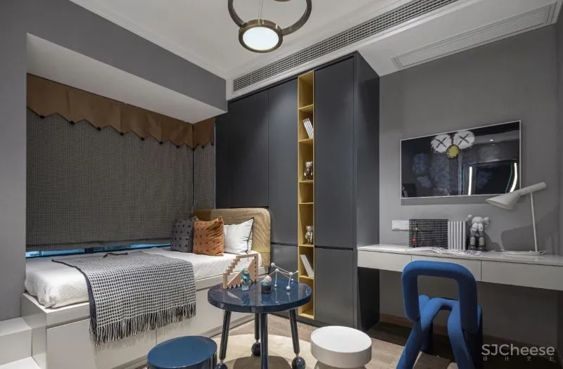 EH DESIGN 空间 缤纷生活、斑斓艺术 —— 金地金茂九峯府样板间4套