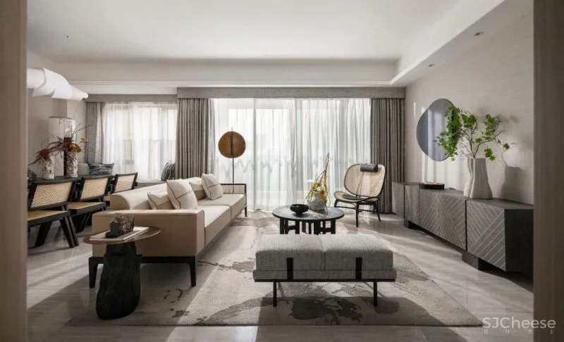 观致设计：水墨韵律 素雅花艺，独有的东方气韵