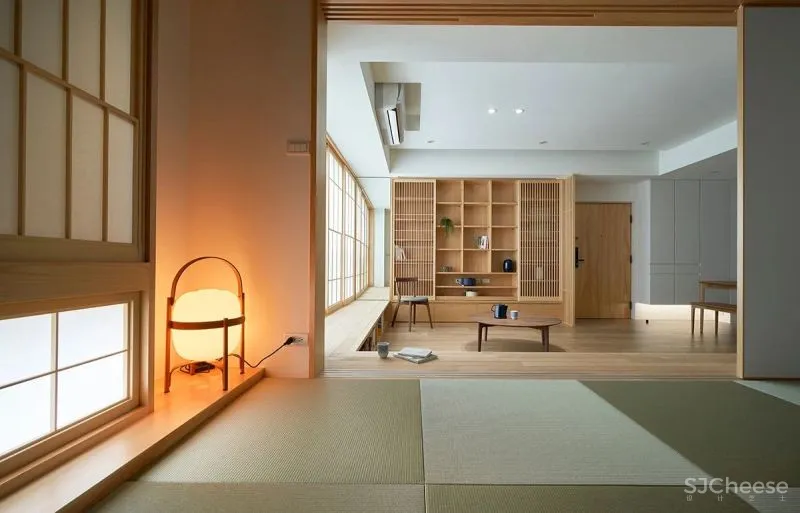 108㎡日式和风,障子门 榻榻米,打造“书香”亲子宅!