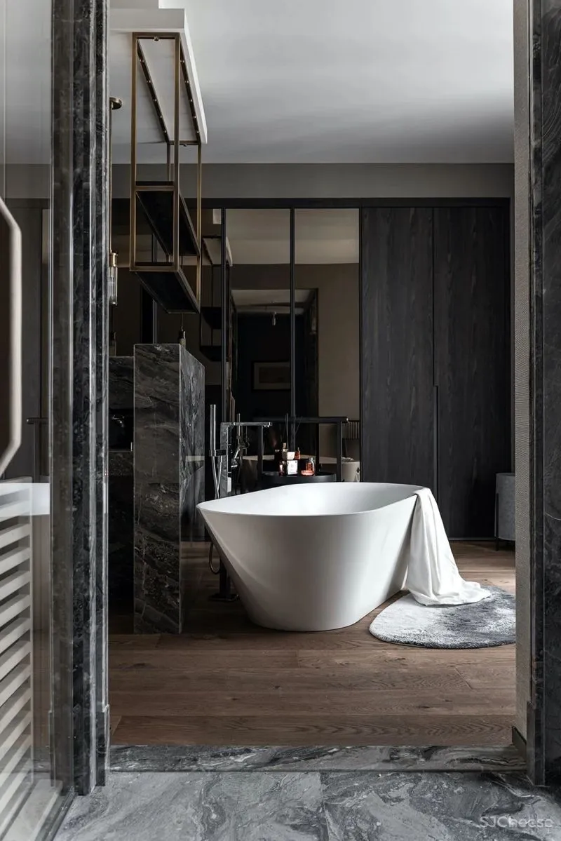 尚层设计 北京 1200㎡ 独栋隐逸大宅，自然安详的家