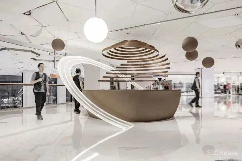 商业空间:肉桂咖啡,咖啡和设计都很有想法 图盈拓新