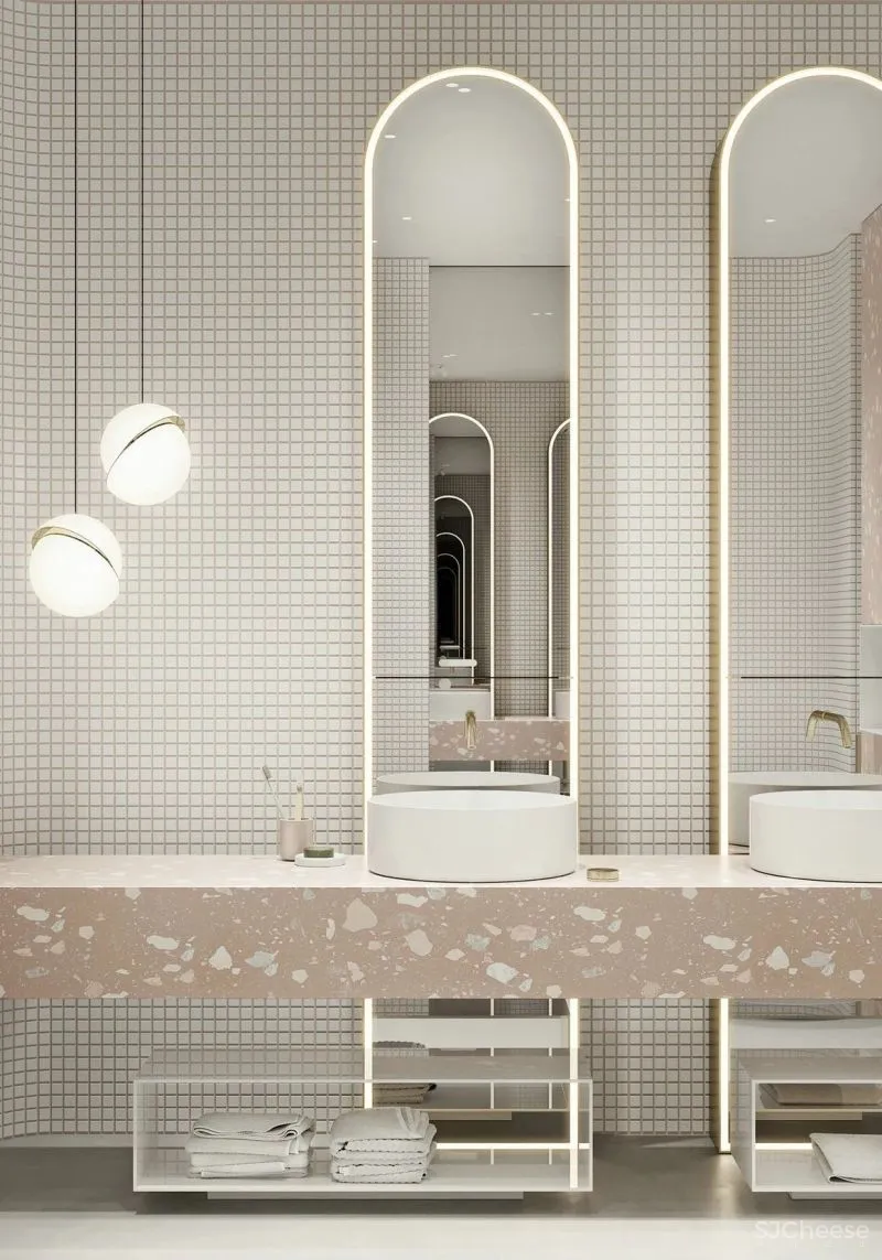 2021,高颜值的卫生间,如何设计?