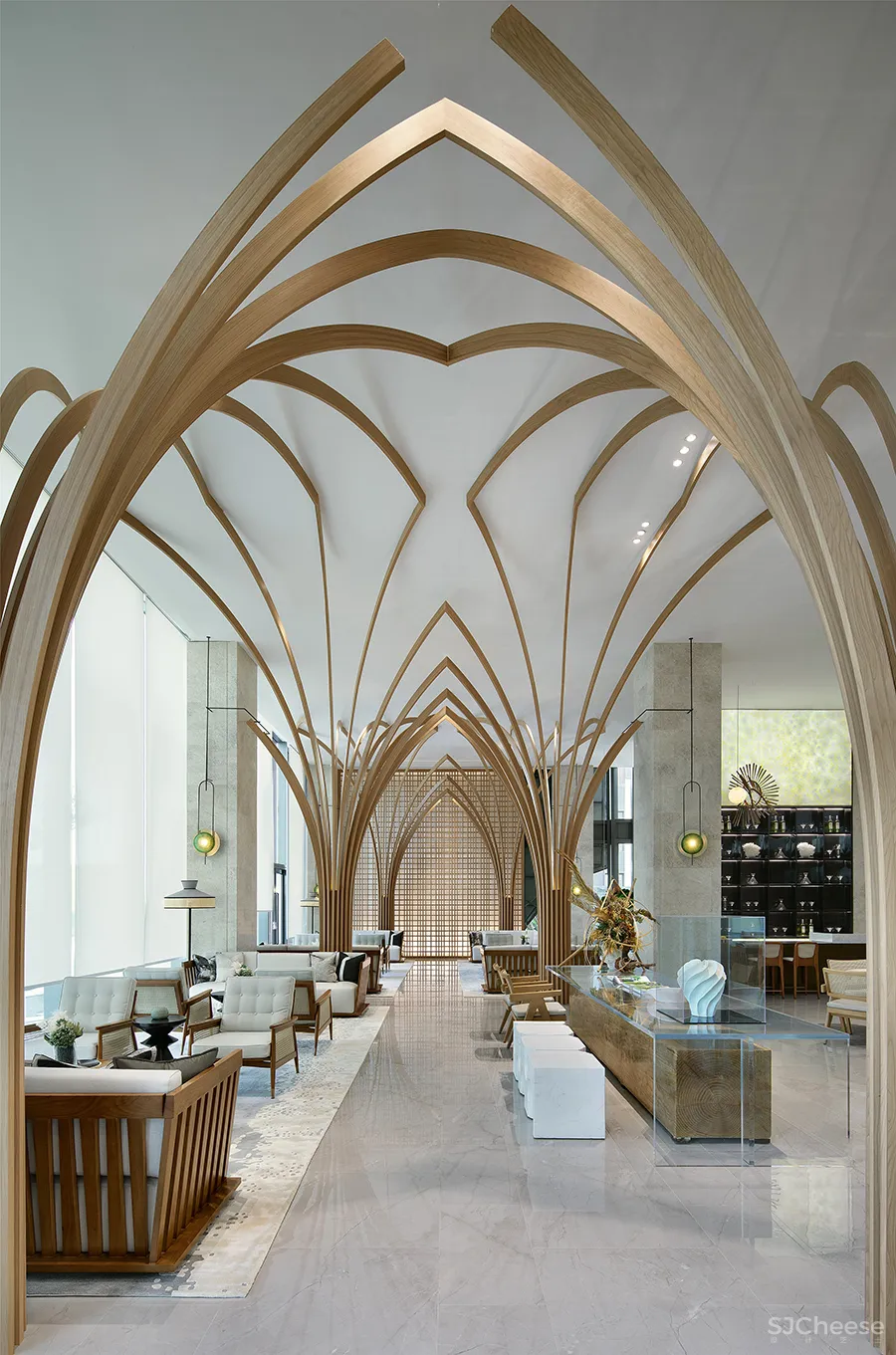 董蕾：2230㎡售楼处设计，艺术气质源于自然！