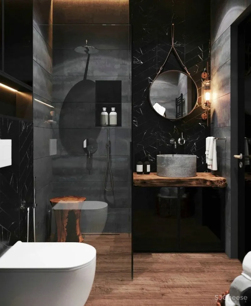 2021,高颜值的卫生间,如何设计?