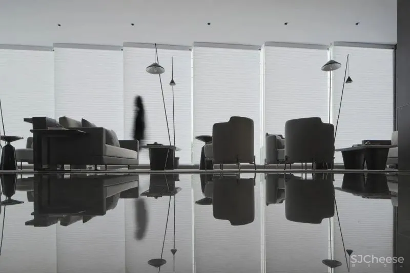 极简线条韵律,宛若游园的当代空间 GFD广飞设计