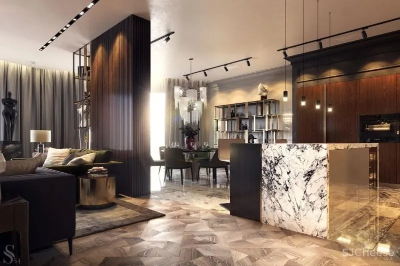 230㎡大平层设计,极度奢华!