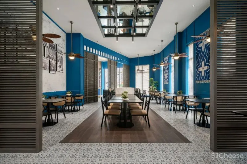 如聿设计:一抹灰蓝色,演绎优雅的高级旋律!