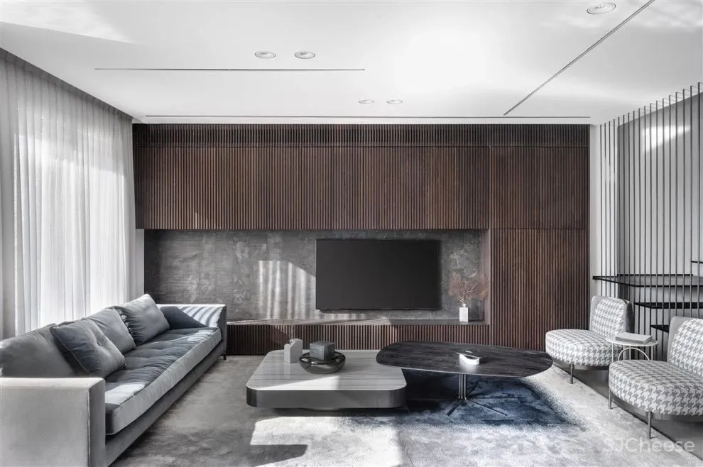 315㎡极简私宅,雅奢!