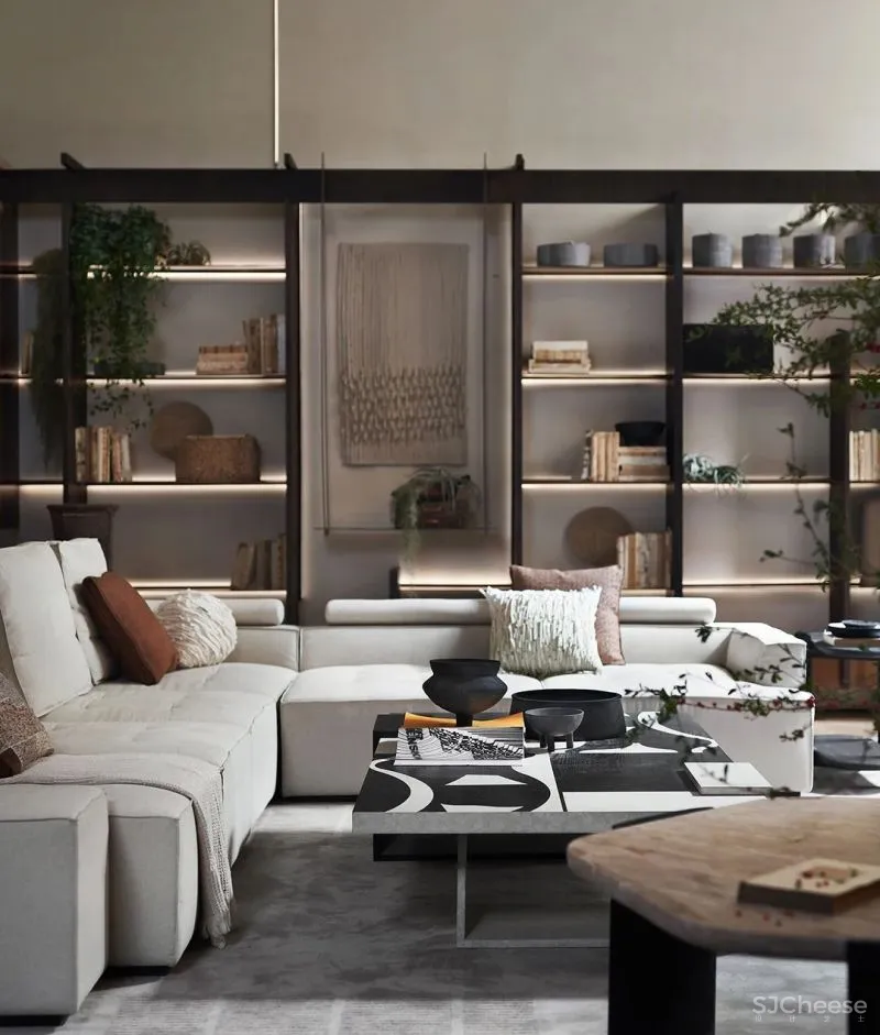 新作|布鲁盟设计 630㎡ 顶级艺术合院,自在与安静的完美演绎