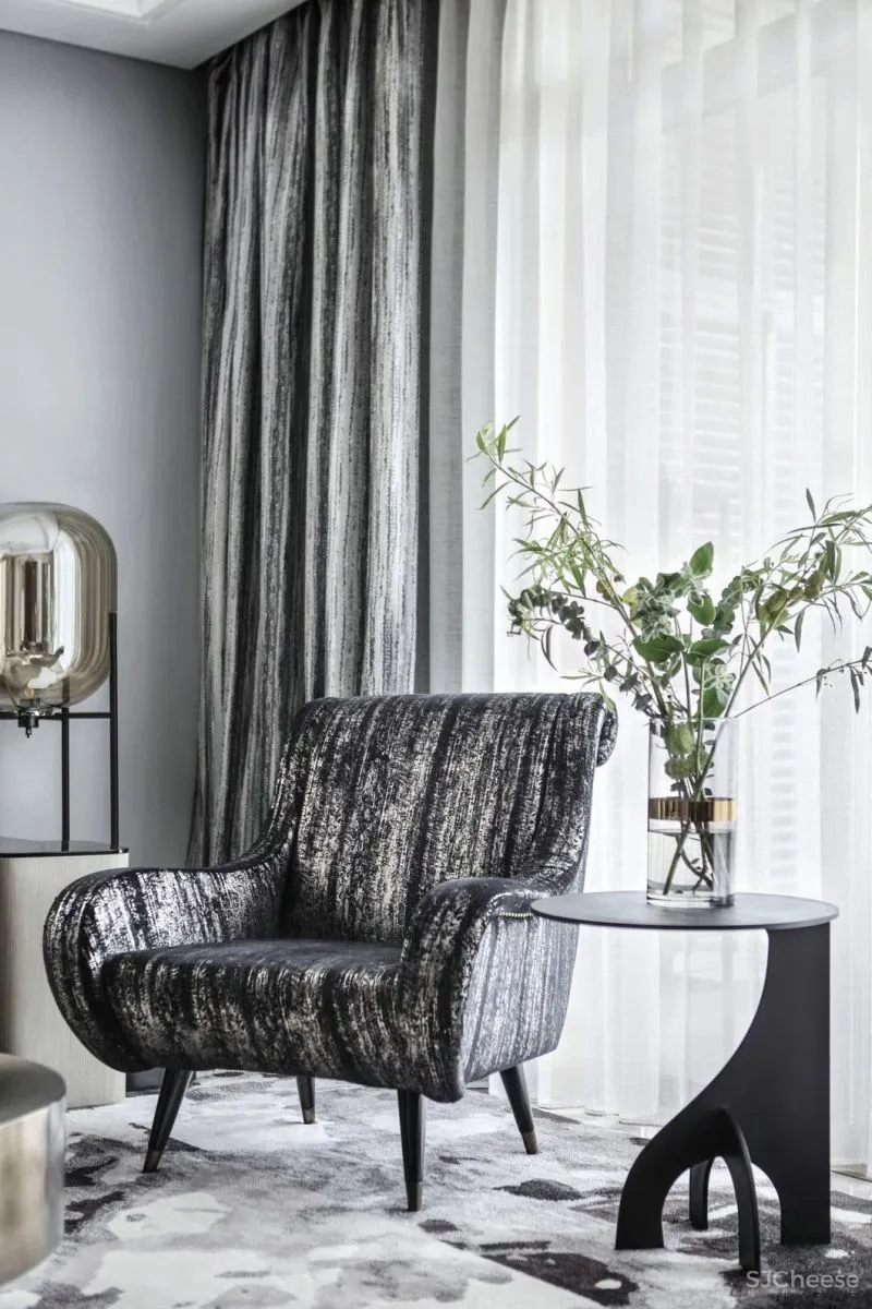 梁志天作品:万科安品园舍别墅,文雅和畅的当代写意 !