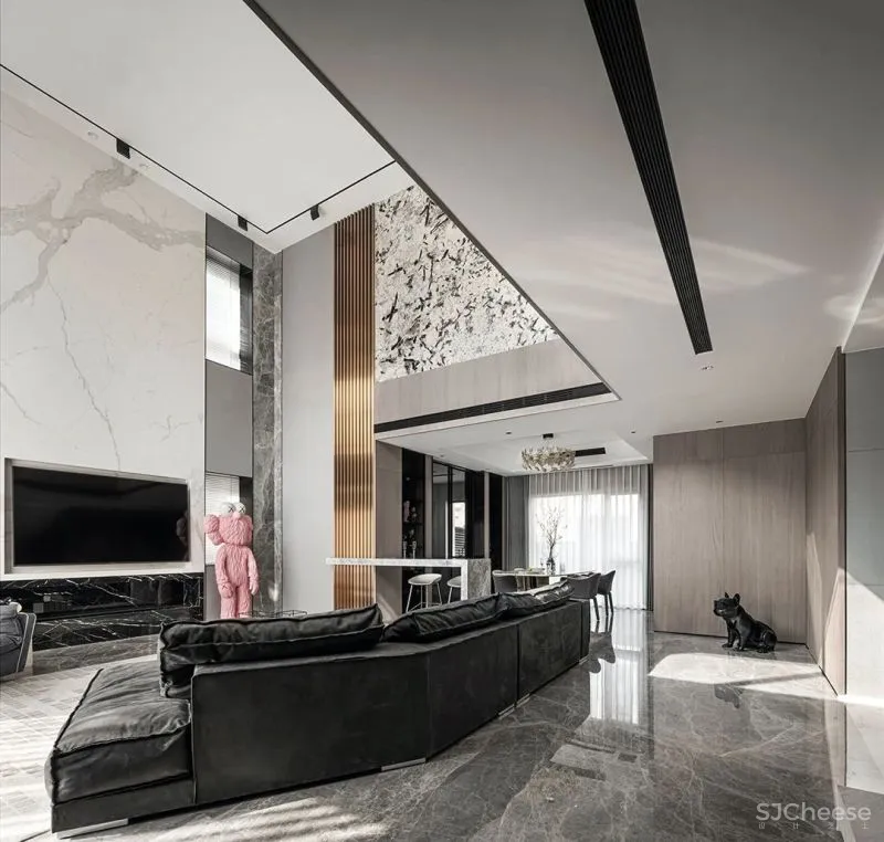 苏州 450㎡ 至简大宅设计,90后渴望的自由与个性