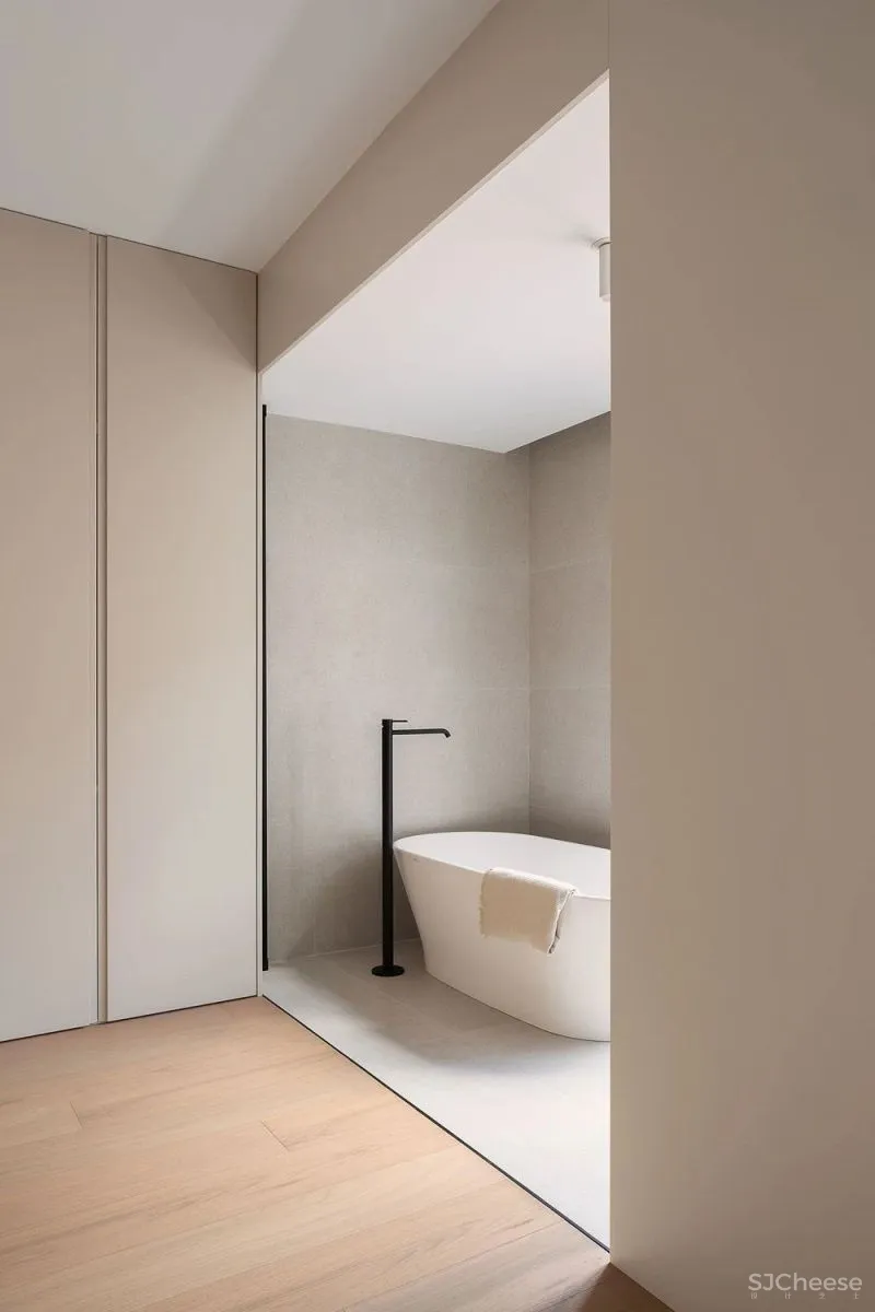 西班牙极简住宅,灯带设计,太高级了!