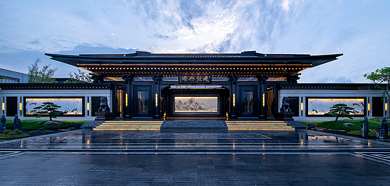 吴文粒：700㎡闲雅院落，经典中式，再现梨园风华！