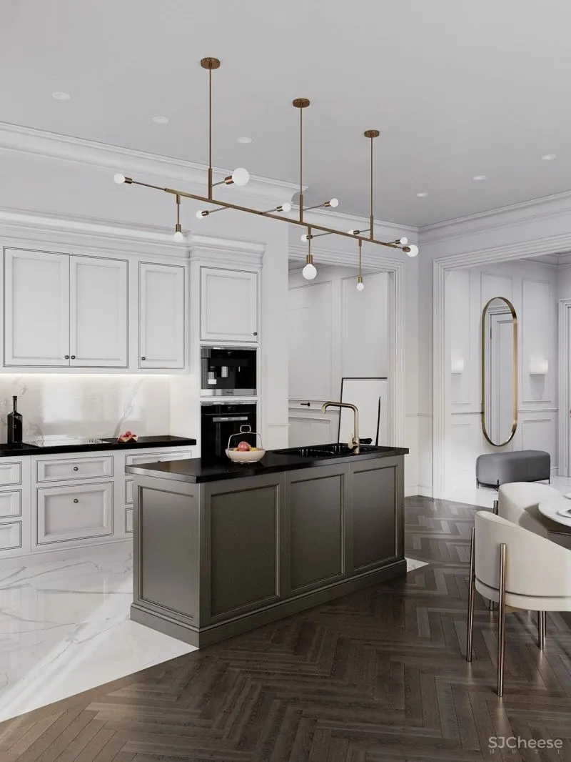 120㎡原木 白色,气质非凡!