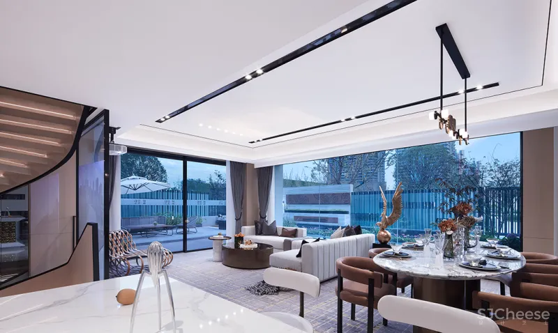 220㎡清透别墅,简奢有度超高级!