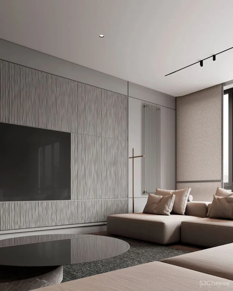 315㎡大平层设计,越简,越奢华!