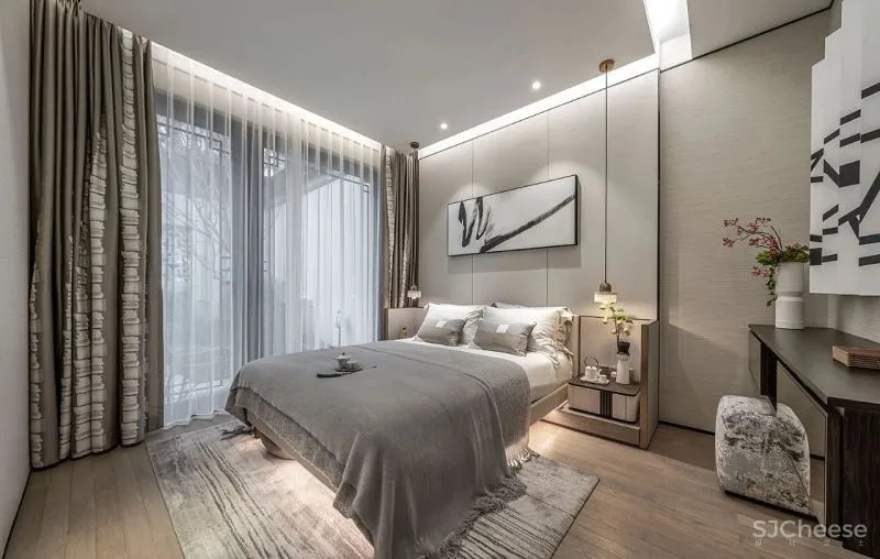 328㎡简璞美居，骨子里的淡雅中式风！