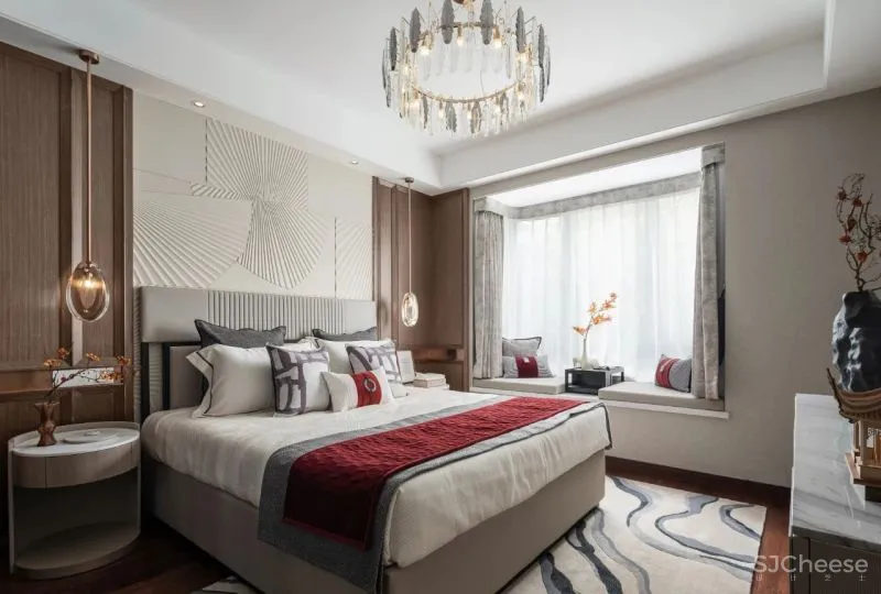 EH DESIGN 空间 缤纷生活、斑斓艺术 —— 金地金茂九峯府样板间4套