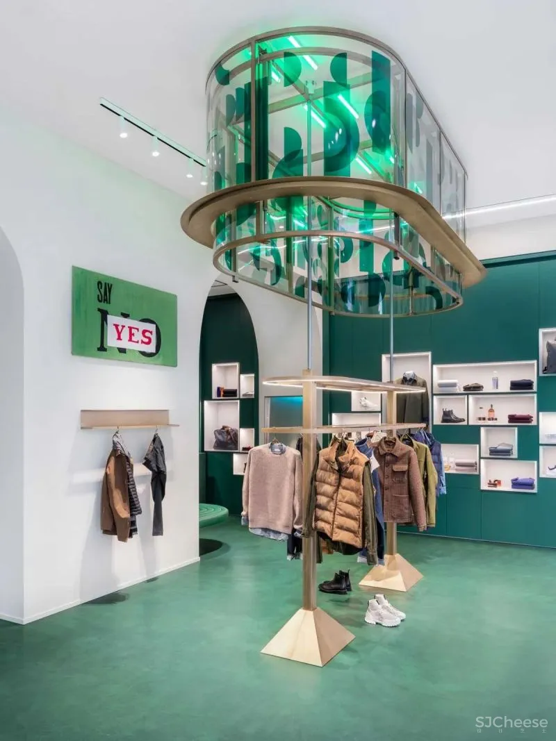 Visual Display，米兰Slowear 18概念店设计