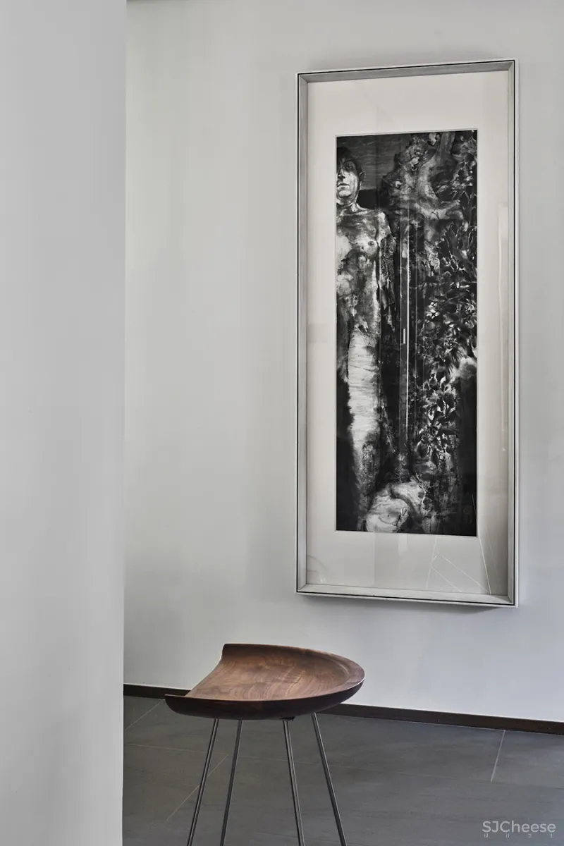 大士设计 • 墨韵西溪|中西合璧的家,“色香味”的人文建筑表达