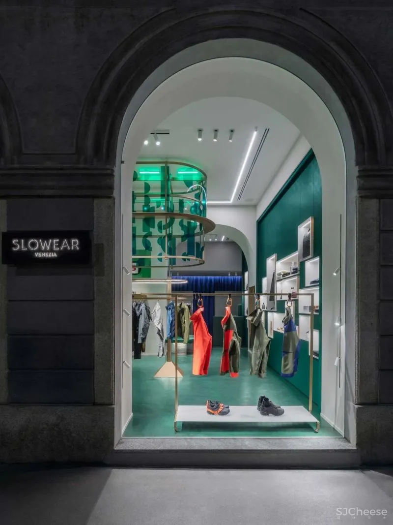 Visual Display，米兰Slowear 18概念店设计