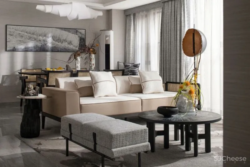 观致设计：水墨韵律 素雅花艺，独有的东方气韵