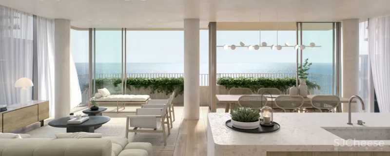 一层一户的大平层,用线条勾勒简约美