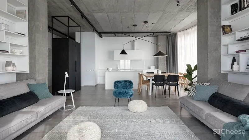 水泥灰 原木,不拘一格的美!