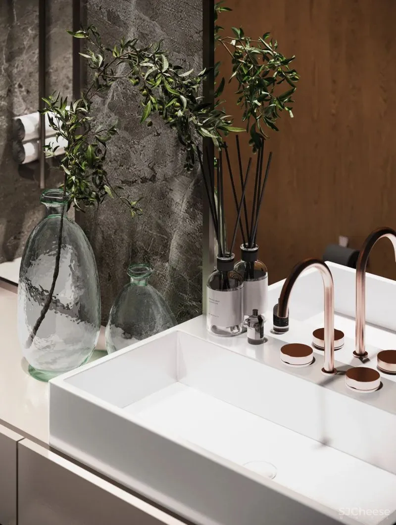 305㎡顶层公寓,用原木打造轻奢质感!