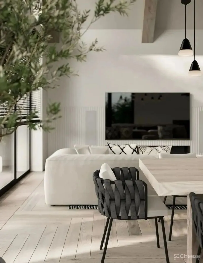 180㎡植物系私宅,繁华之外的治愈空间!