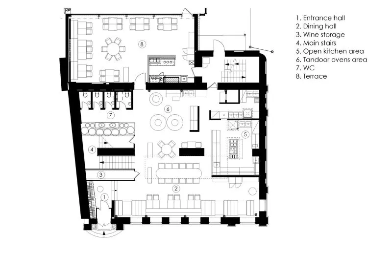 两个国外特色主题餐厅设计:风情不俗