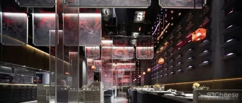 取其色彩变换之妙,麻六记国贸首店