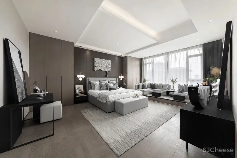 高级灰大平层,让人无法拒绝的摩登优雅!