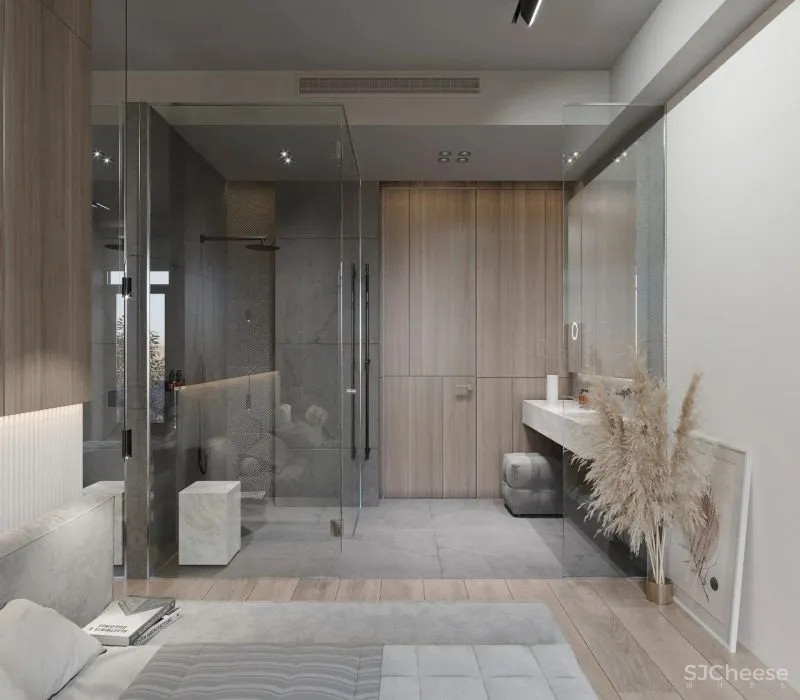 现代简约:轻中性色调,简单留白!