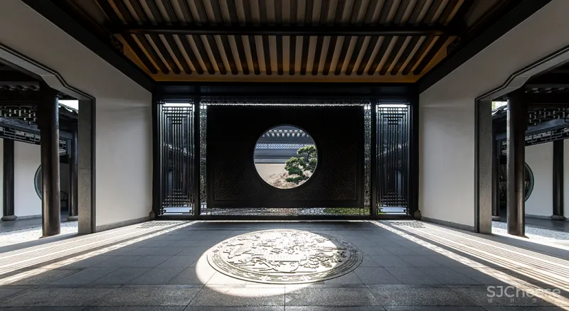 吴文粒：700㎡闲雅院落，经典中式，再现梨园风华！