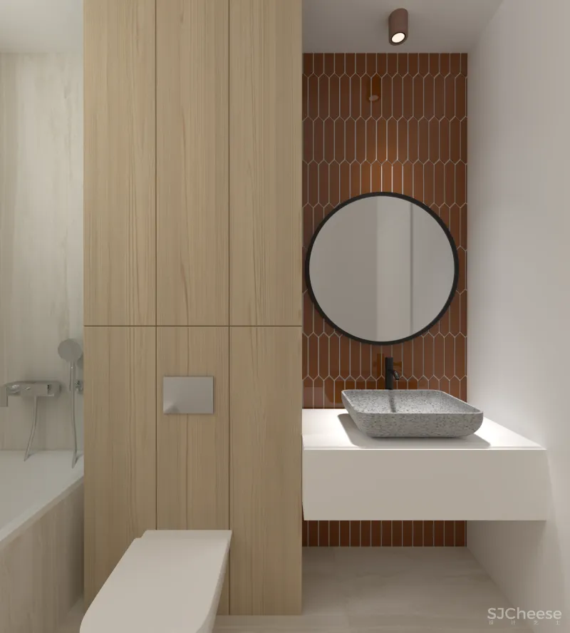 88㎡两居室,木元素用得好,恰到好处的精致