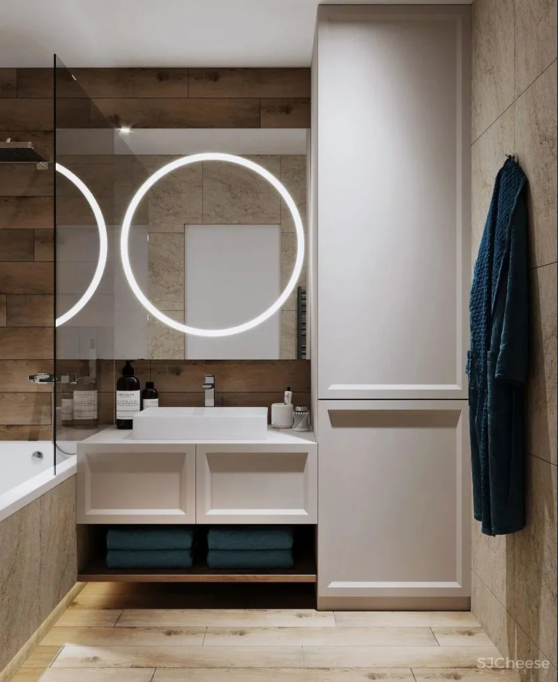 67㎡两居室，三口之家的温馨美宅！