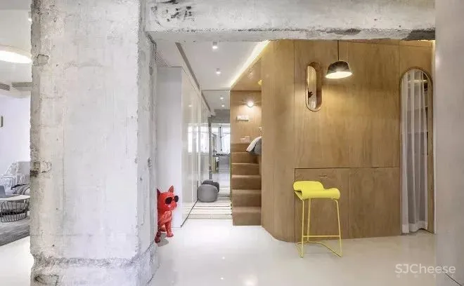 他把48㎡房子旋转了10°,实用功能应有尽有,简直是完美逆袭!