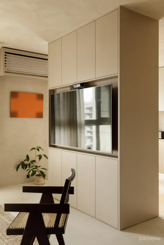 64㎡也能实现顶配侘寂风?