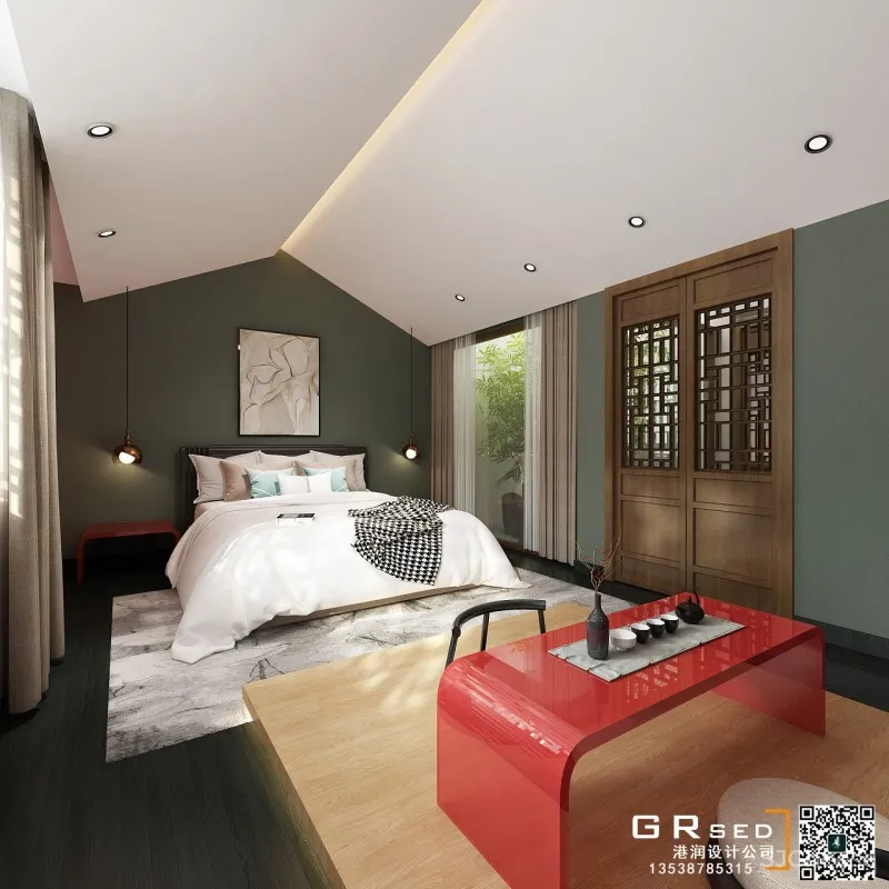 中式会所美容院设计