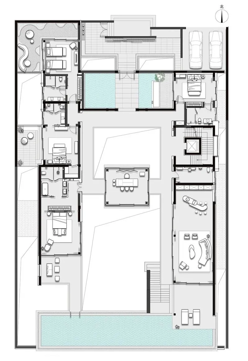 无域空间 结庐在人境,三亚 1100㎡ 顶级度假别墅设计